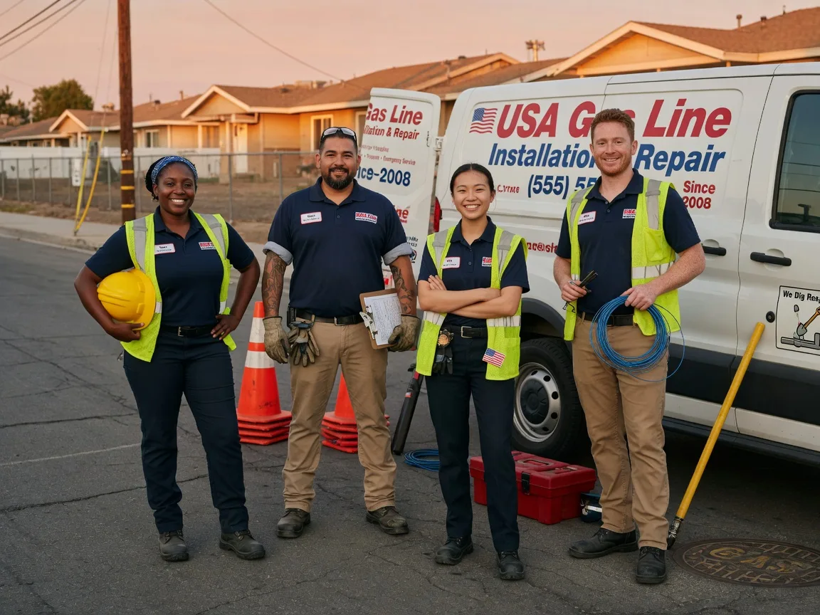 Gas Line Installation company in Roanoke, IL