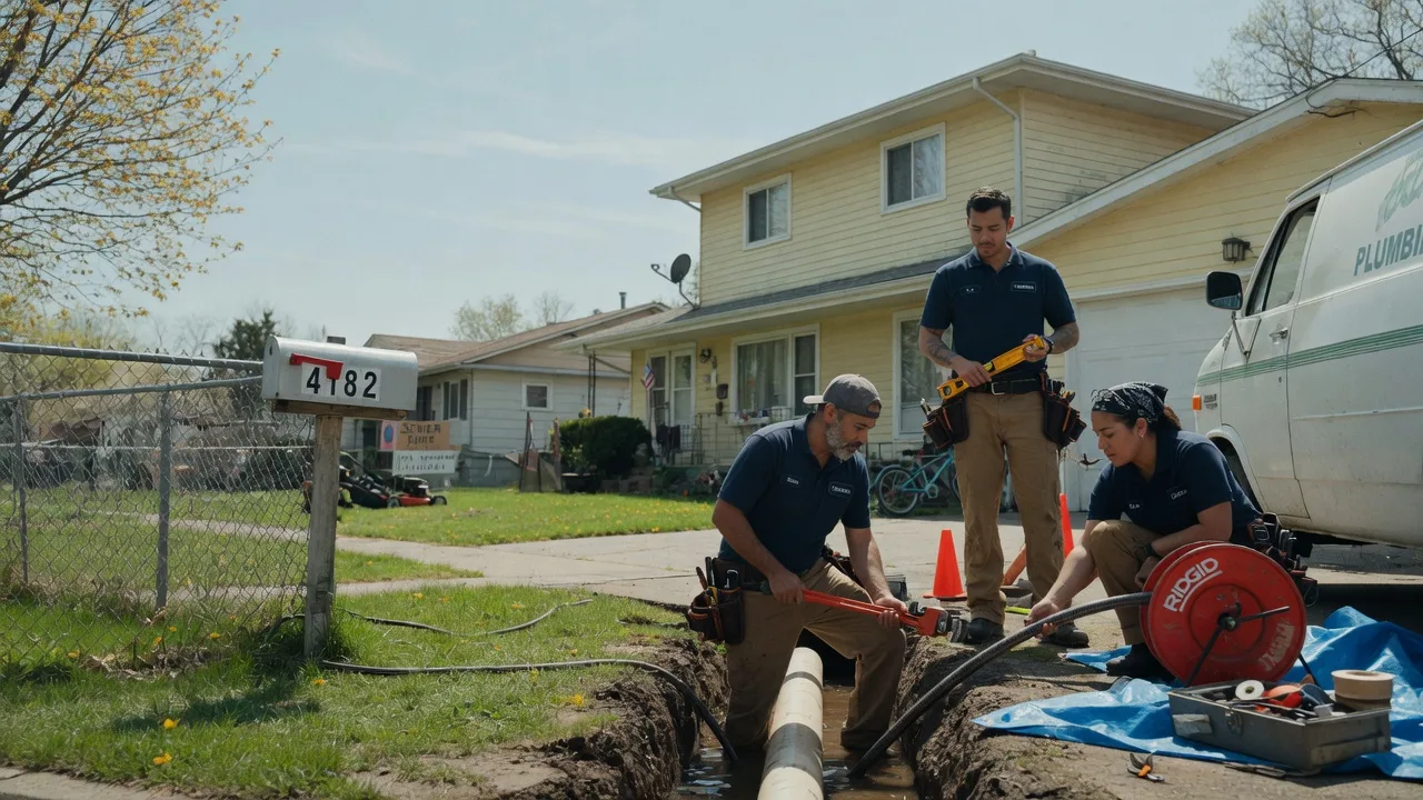 Gas Line Repair in Roanoke, IL near me